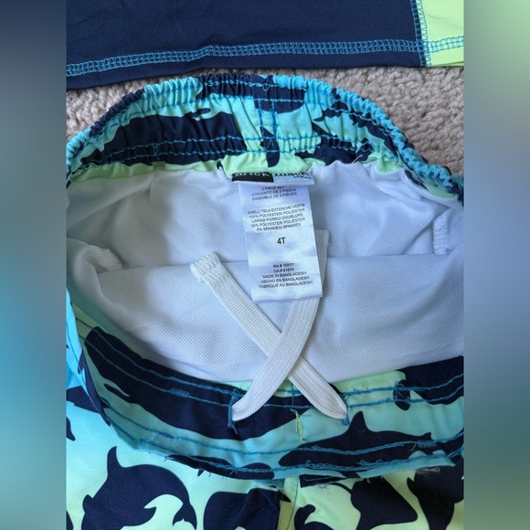 NWT Mick Mack Boys 4T Bathing Suit Two Piece - Picture 6 of 7